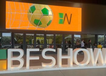 Clima de Copa do Mundo está em diferentes espaços da feira