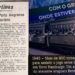 Reportagem do jornal O 5 de Abril e material que está disponível no museu do Grêmio na Arena