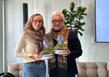 r Ângela Venter da Costa e Luísa Venter da Costa, mãe e filha à frente da empresa. Carolina da Silva Knak/Divulgação
