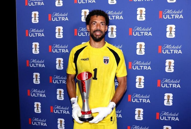 Josimar, ou Vozinha: goleiro de Cabo Verde brilhou no empate com a Espanha. Fifa/Divulgação