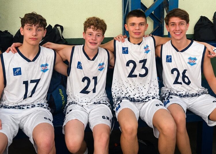 Noah Lipp, Theo Graebin Nelson, Cassiano de Souza Ramos e Lucca Bocarti Pezzini. IENH/Divulgação