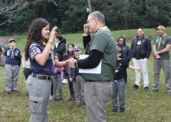 Momento especial para Yandra Alves Ventura registrado na tarde de sábado. Divulgação