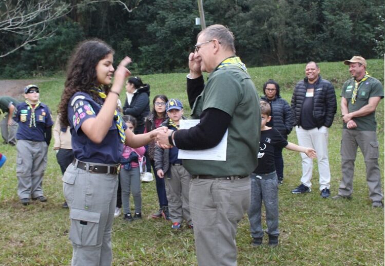 Momento especial para Yandra Alves Ventura registrado na tarde de sábado. Divulgação