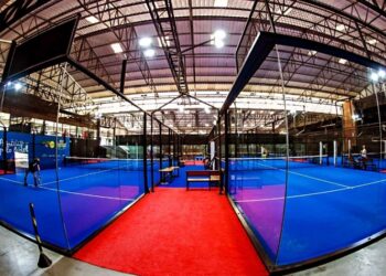 OK Center tem longa tradição em competições de padel. Divulgação