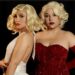 Marilyn por Eduarda Santore e Érica Ribas: o espetáculo atravessa temas como fama, identidade, vulnerabilidade, memória e as tensões entre o mito construído pelo público e a pessoa que existia além dele. Alisson Lüdtke/Divulgação