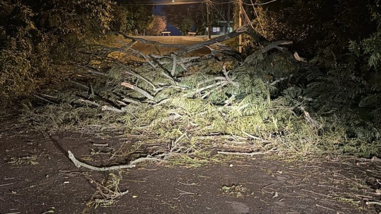 Trecho da Rua Marechal Câmara segue bloqueado desde quinta-feira