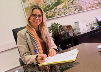 Andrea Schneider Pascoal é atual secretária municipal na Prefeitura de Portão. Arquivo pessoal