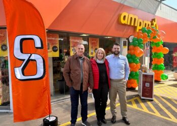 Família de empreendedores: Sérgio, Ivana e Samuel Führ na Estação Sapatão Quatro Colônias
