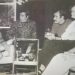 A primeira festa da Mostra de Cinema, em 1969, na casa da família Behrend: Eva Wilma, Nazaré (figurinista), Claudio Behrend, Tania Carvalho e Mara Behrend Schuck