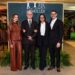 Família Müller na celebração do centenário da empresa, em Novo Hamburgo: Raíssa, Cezar, Elaine e Artur. Fotos Divulgação