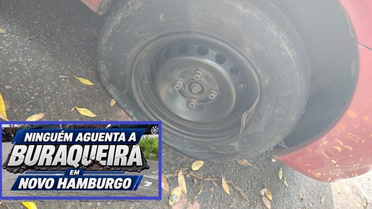 Hamburguenses contabilizam muitos prejuízos com a buraqueira no município.
