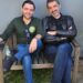 Gabriel Souza e Gabriel Corrêa em momento de descontração na campanha. Divulgação