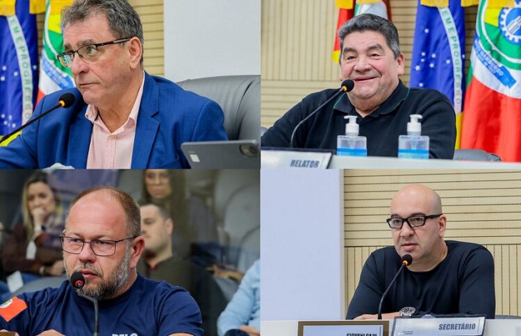 O quarteto que está fazendo de tudo para enfraquecer as investigações da CPI. Tatiane Lopes/CMNH