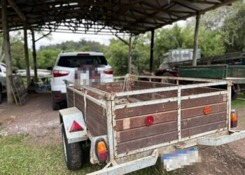 A ocorrência foi registrada na terça-feira (6), por volta das 16 horas. PMNH/Divulgação