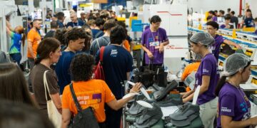 Fábrica Conceito é uma das atrações da Fimec e atrai grande movimento. Divulgação