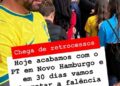 Postagem do prefeito em rede social recebeu Notas de Repúdio