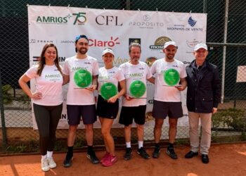 Equipe campeã: Tomás Bigolin, Raquel Barth Campani, Gabriel Ribeiro Mädke, Otavio Passos de Oliveira. Fotos Divulgação