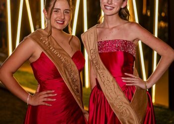 A Glamour Friend, Valentina Santos Martins, e a Glamour Girl 2026, Eduarda Schein Roloff. Felipe Utz/Divulgação