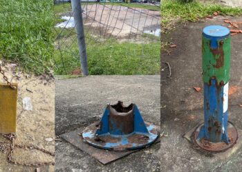 Cenário desanimador em praça movimentada do bairro Canudos