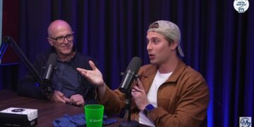 Roberto Kehl, da Ave Serra, e Rafa Hack - a Tia Gaúcha - no Videocast do Portal Martin Behrend