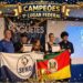 Alunos do Instituto Seno Frederico Ludwig recebendo a premiação
