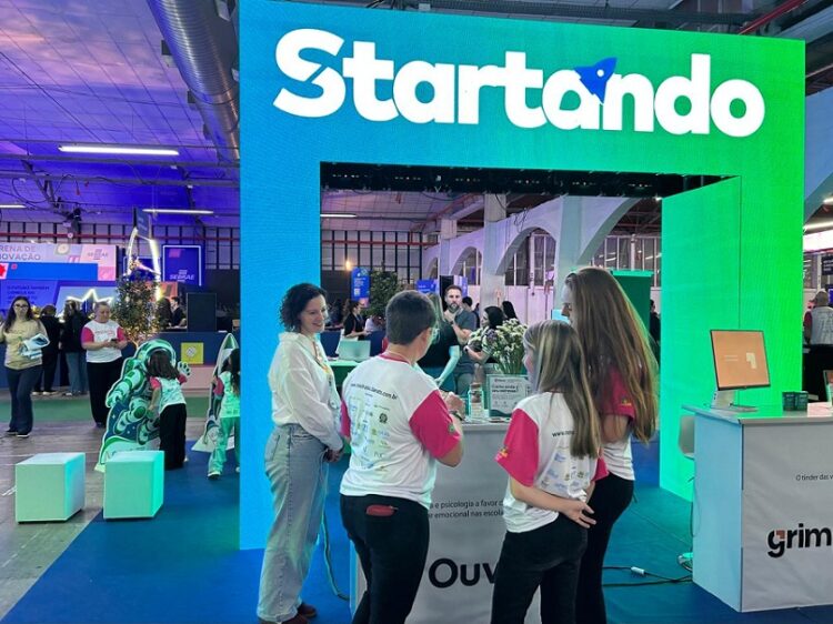 Entre os destaques da participação do Sebrae RS está o espaço Startando, que apresenta quatro startups com soluções voltadas à educação, à empregabilidade e à gestão escolar. Sebrae/Divulgação